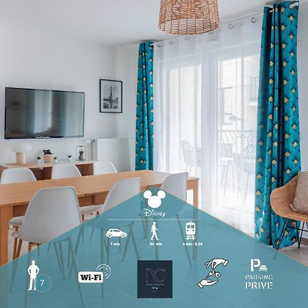 Disneyland-Paris,7Pers, Wifi, Parking, 쉐시 외부 사진